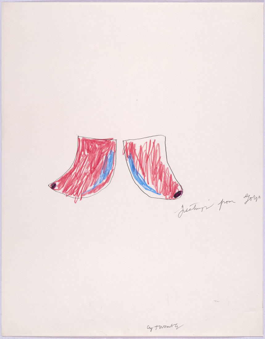 Untitled (Greetings from Gorgo), 1966